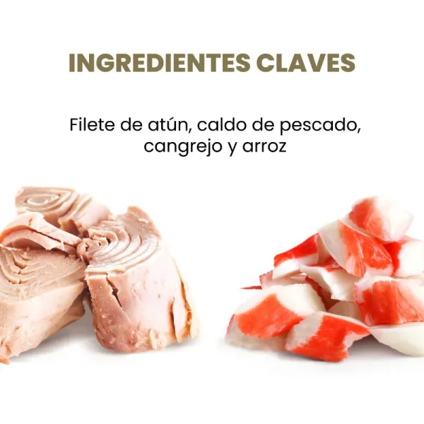 <strong>Pack: Applaws</strong> Cat Tin, Alimento Húmedo para Gatos, Filetes de Atún con Cangrejo, 24 latas de 70 gr - Imagen 4
