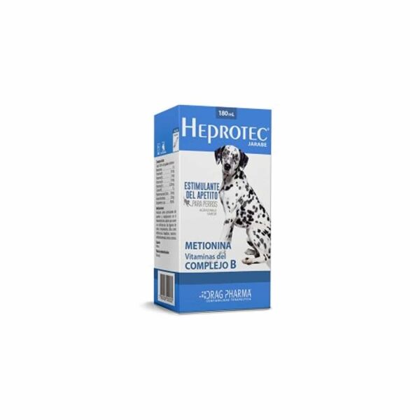 <strong>Heprotec</strong> Jarabe Estimulante de Apetito para Perros, frasco de 180 ml