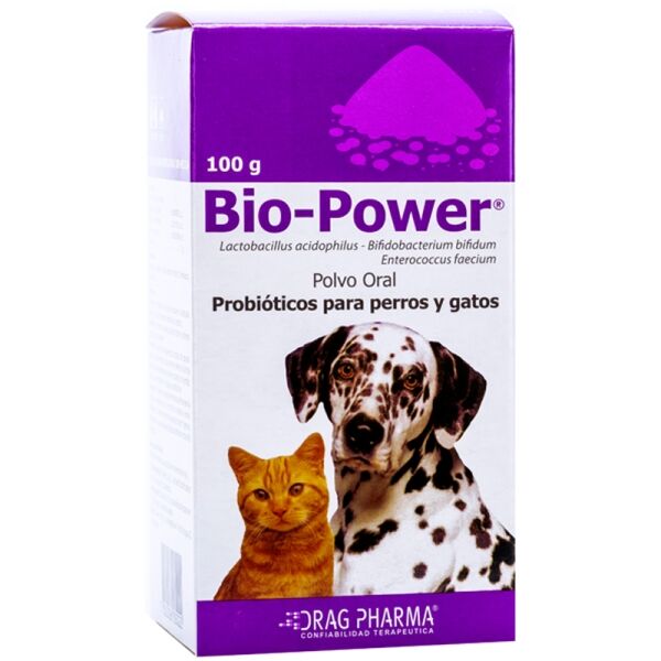 <strong>Biopower</strong> Probiótico Oral, Apoyo Flora Intestinal para Perros y Gatos, frasco de 60 ml