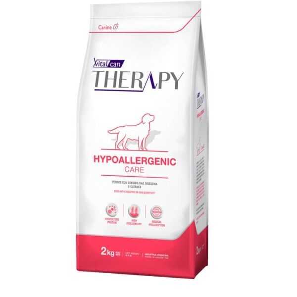 <strong>Vitalcan Therapy</strong> Hypoallergenic Care, Alimento Seco para Perros Hipoalergénico, bolsa de 2-10 kg