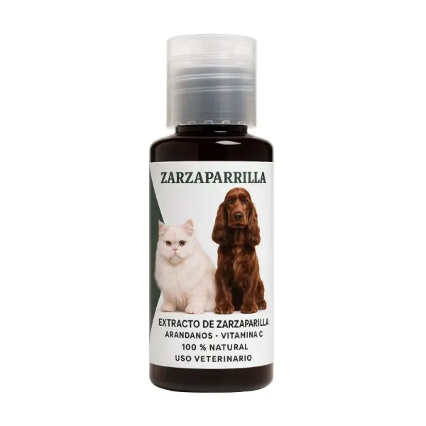 <strong>Prais</strong> Zarzaparrilla, Suplemento Natural para la Salud Urinaria en Perros y Gatos, botella de 30 ml