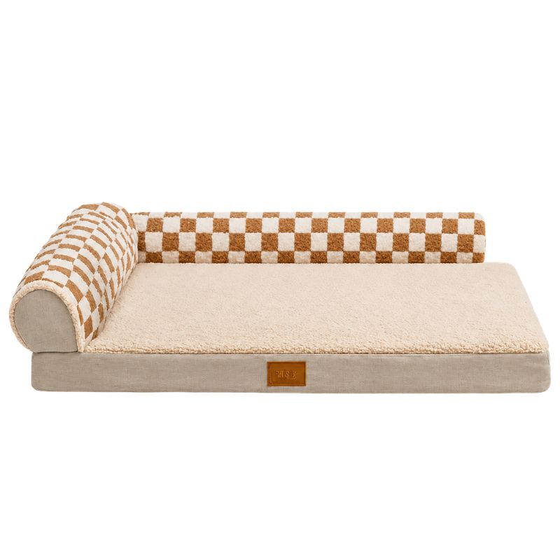 <strong>Marben Pets</strong> Cama Esquinero Premium con borde elevado, 91 x 68 x 7 cm