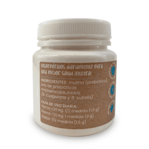 <strong>Winga</strong> Pre & Probióticos para Perros y Gatos en polvo, pote de 60 gr - Imagen 2