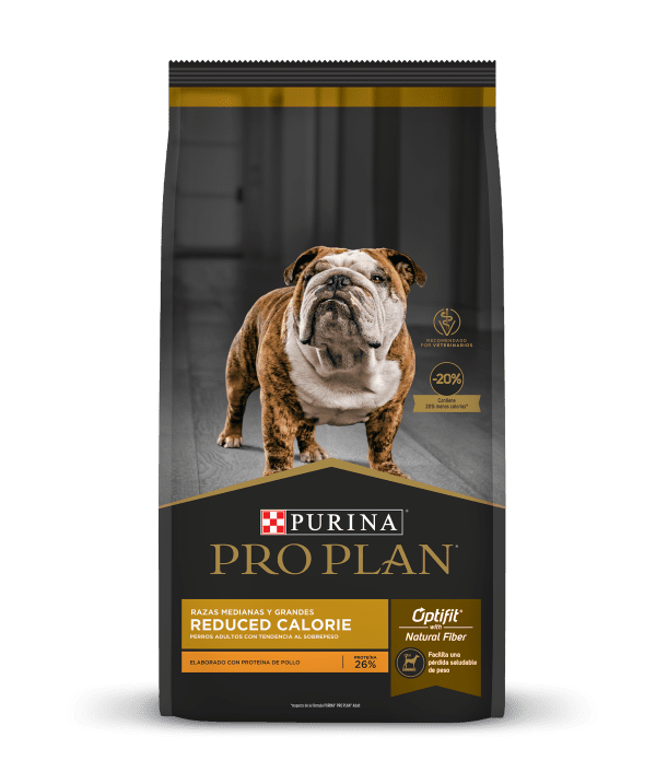<strong>Purina Pro Plan</strong> Reduced Calories, Alimento Seco para Perros Calorías Reducidas, Adulto, Raza Mediana/Grande, bolsa de 12 kg