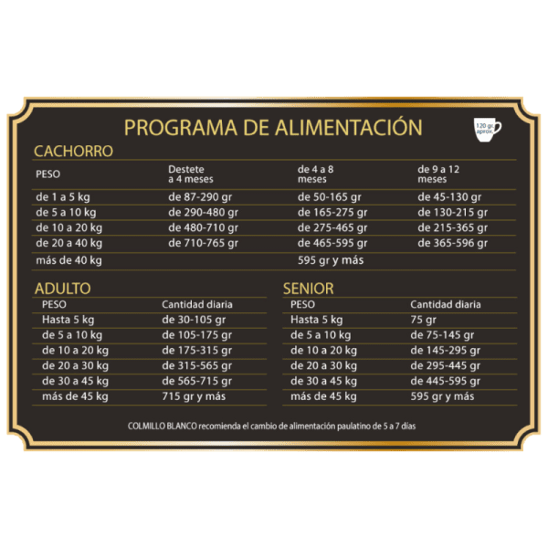 <strong>Colmillo Blanco Premium</strong> Fórmula Criadores Alimento Seco para Perros, bolsa de 20 kg - Imagen 4