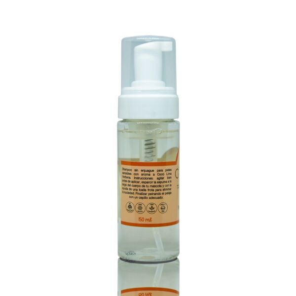 <strong>Cool Pet</strong> Shampoo Sin Enjuague para Perros, Aroma Coco Lima Verbena, 150 ml - Imagen 4