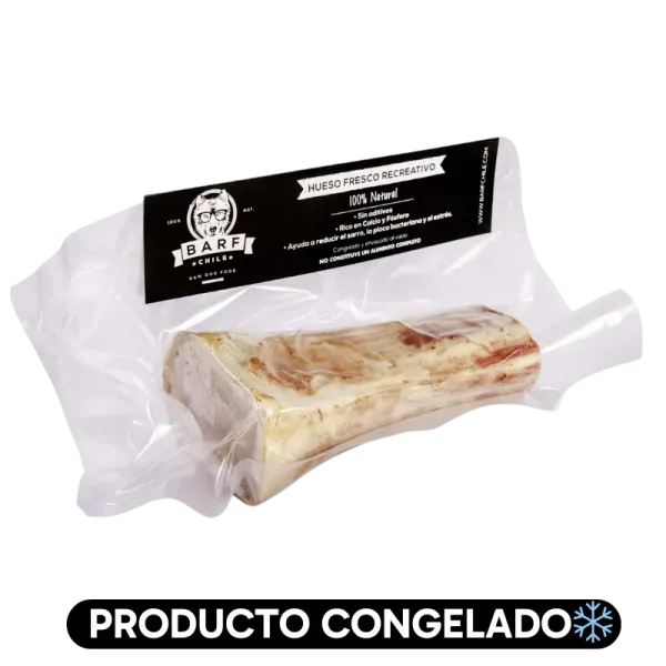 <strong>Barf</strong> Hueso Recreativo Vacuno, Snack para Perros, 1 unidad, talla XL