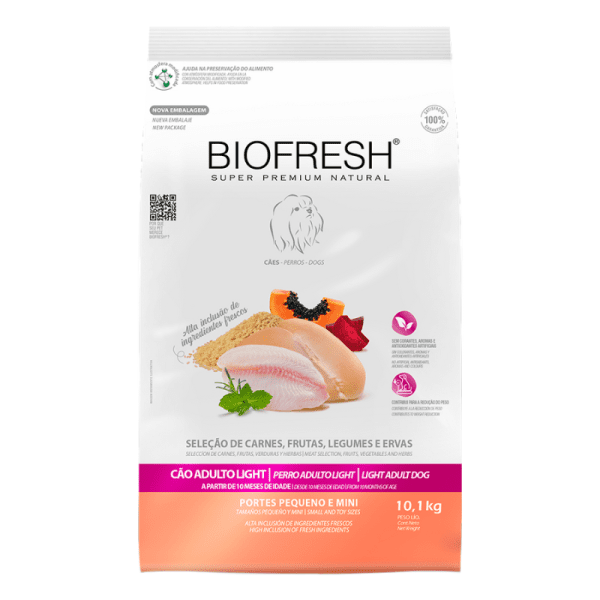 <strong>Biofresh</strong> Light, Alimento Seco para Perros, Adulto, Raza Mini/Pequeña, bolsa de 10.1 kg
