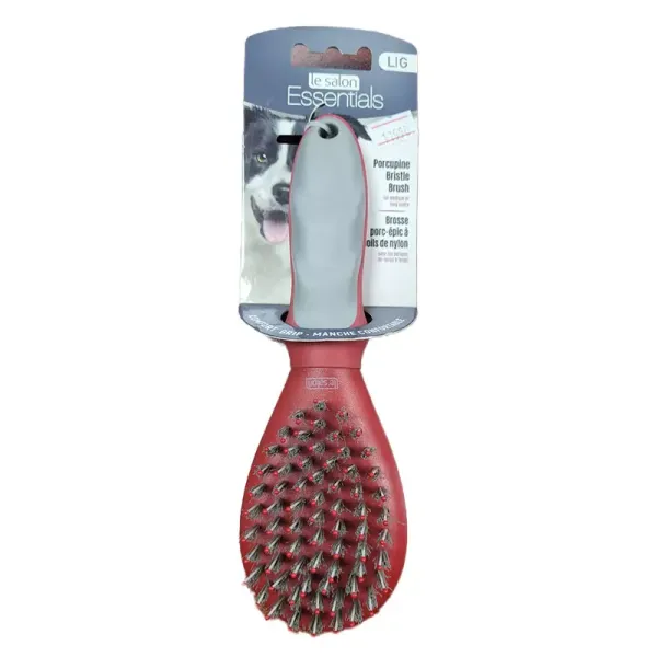 <strong>Le Salon Essentials</strong> Cepillo Cuerdas de Puerco Espín para Perros de Pelo Mediano y Largo