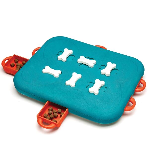 <strong>Nina Ottosson</strong> Dog Casino, Juego Interactivo con Dispensador de Snacks para Perros, Nivel 3