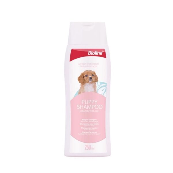 <strong>Bioline</strong> Shampoo para Cachorros, Cuidado Suave con Extractos de Hierbas y Vitaminas
