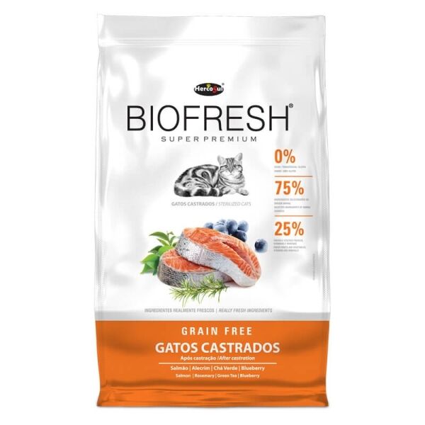 <strong>Biofresh</strong> Grain Free, Alimento Seco para Gatos Castrados, Libre de Granos, bolsa de 1.5-7.5 kg