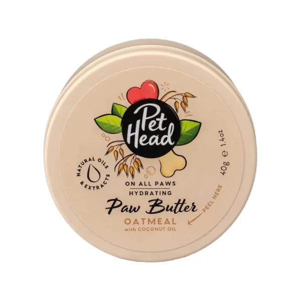 <strong>Pet Head</strong> On All Paws, Mantequilla de Avena para Patas y Nariz de Perros, 40 gr