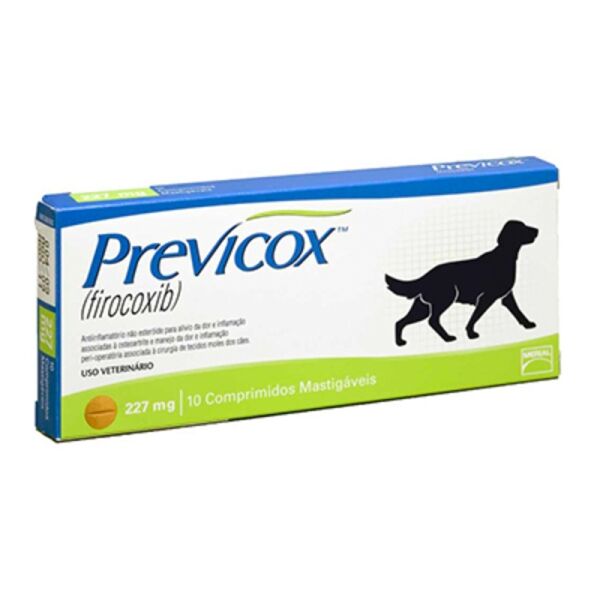<strong>Previcox</strong> (firocoxib) Tratamiento Articular y Postoperatorio para Perros, 227 mg, 10 masticables