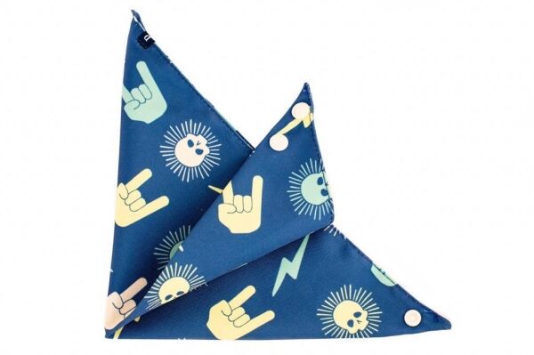 <strong>Pastore</strong> Rockstar, Bandana para Perros, Azul, Tallas S a L