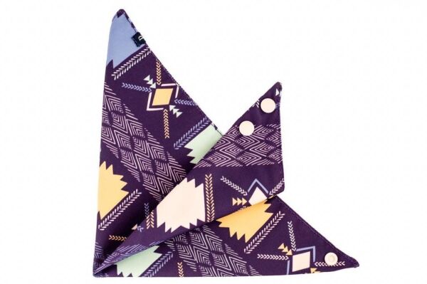 <strong>Pastore</strong> Étnico, Bandana para Perros, Morado, Tallas S a L