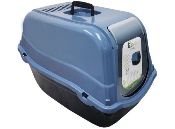 <strong>Marben Pets</strong> Baño Sanitario Cerrado Eco Line para Gatos, Material Reciclado - Imagen 2