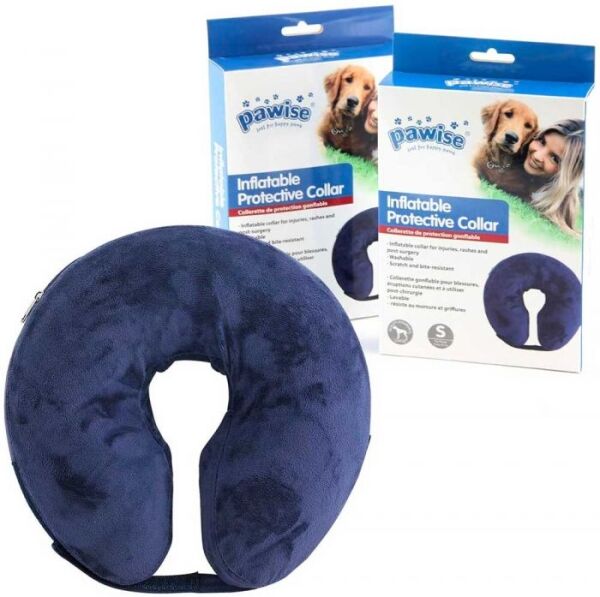 <strong>Pawise</strong> Collar Isabelino Inflable para Perros y Gatos, Tallas S‑L