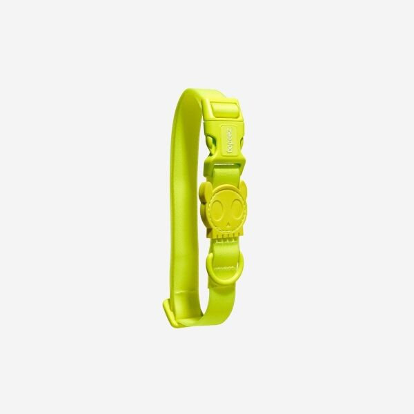 <strong>Zee.Dog</strong> Neopro Lime, Collar Ajustable Impermeable para Perros, Amarillo, Tallas XS a L
