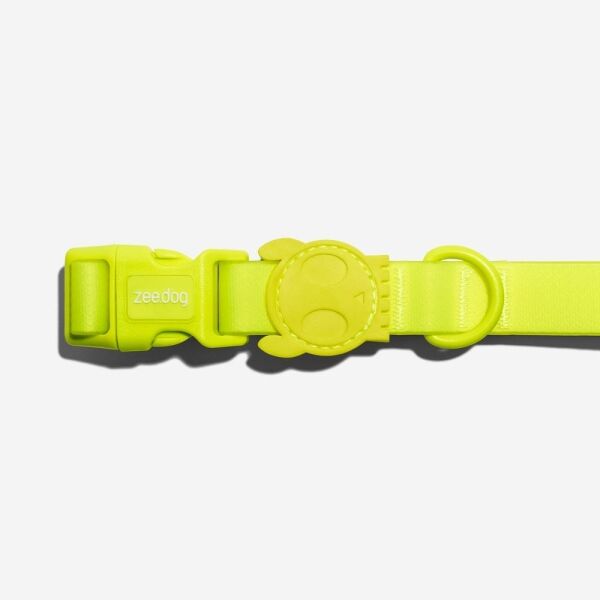 <strong>Zee.Dog</strong> Neopro Lime, Collar Ajustable Impermeable para Perros, Amarillo, Tallas XS a L - Imagen 2