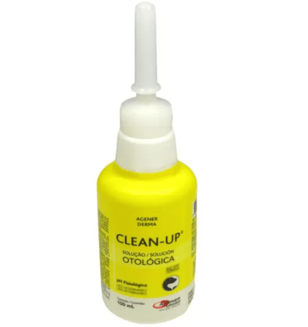 <strong>Clean-Up</strong> Solución Ótica, Limpieza de Óidos para Perros y Gatos, frasco de 100 ml
