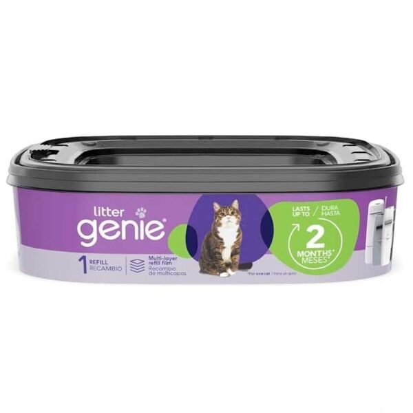 <strong>Litter Genie</strong> Refill, Recambio de Bolsas para Basurero de Arena para Gatos
