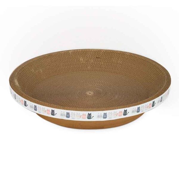 <strong>Marben Pets</strong> Rascador Cuenco para Gatos, Diseño Multifuncional