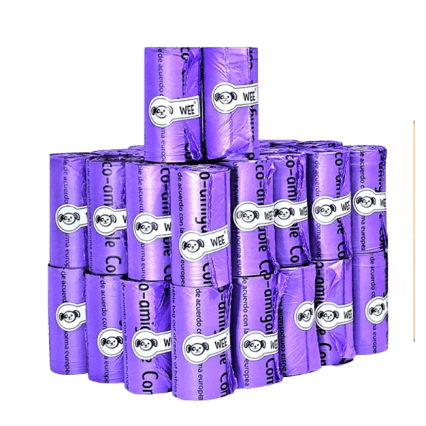 <strong>Wee</strong> Rollo de Bolsa Compostable para Desechos de Perros