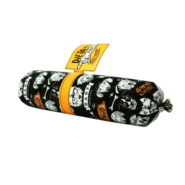 <strong>Barf</strong> Alimento Húmedo Natural Completo para Perros, Pavo, Sachet de 200 gr, 1 Unidad