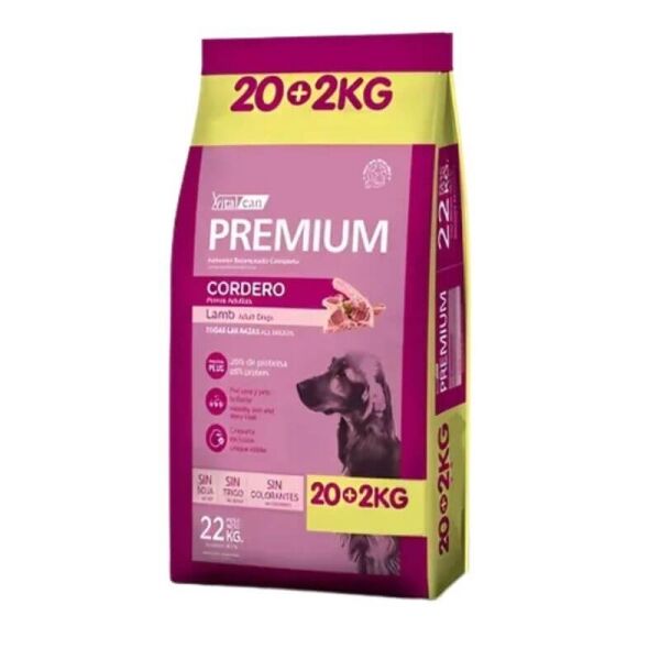 <strong>Vital Can Premium</strong> Cordero, Alimento Seco para Perros, bolsa de 20+2 kg