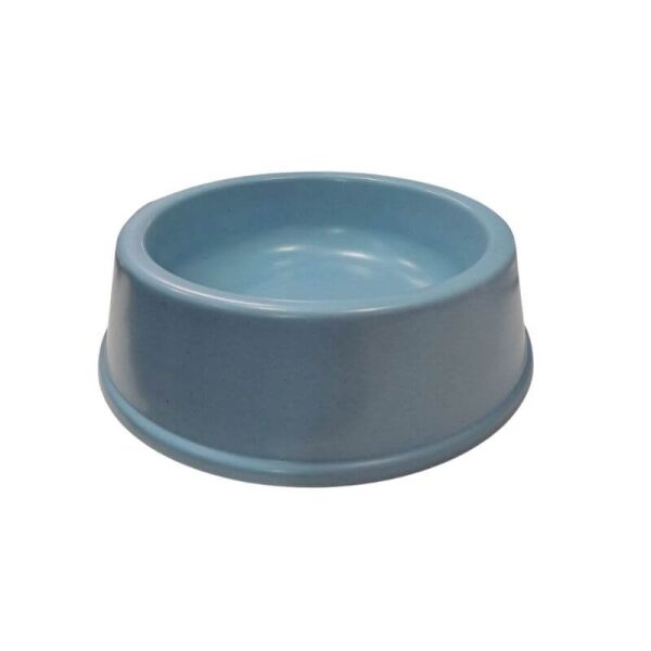 <strong>Wonder Pet</strong> Plato Individual Bambu, Capacidad de 1200 ml, Alimento o Agua, Color Azul