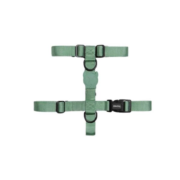 <strong>Zee.Dog</strong> Army Green, Arnés en H para Perros, Verde Militar, Talla L