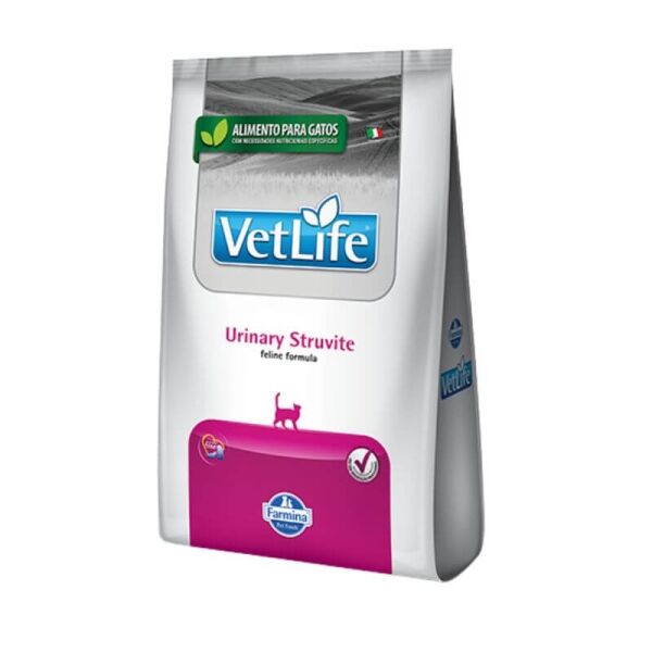 <strong>VetLife</strong> Urinary Struvite , Alimento Seco para Gatos con Cálculos de Estruvita, bolsa de 2 kg