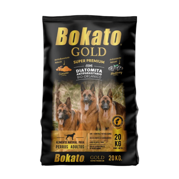 <strong>Bokato</strong> Gold, Alimento para Perros Adultos, Super Premium, Todas las Razas, bolsa de 20 kg
