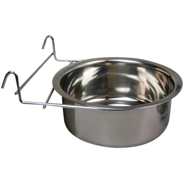 <strong>Marben Pets</strong> Plato de Acero Inoxidable con Ganchos para Colgar, Capacidad de 840 ml