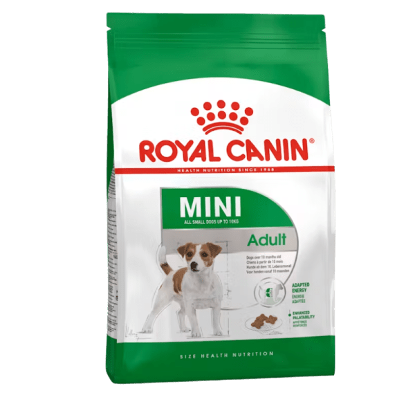 <strong>Royal Canin</strong> Mini Adult, Alimento Seco para Perros, Adulto, Raza Mini/Pequeña, bolsa de 2.5-7.5 kg