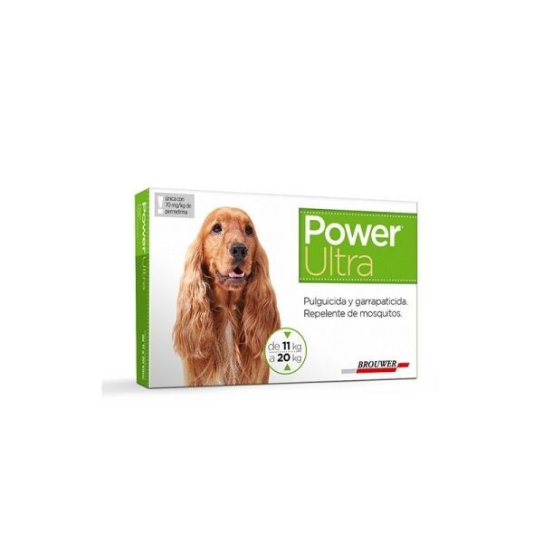 <strong>Power</strong> Ultra Solución Tópica, Antiparasitario Externo para Perros, 1 pipeta (dosis mensual) - Imagen 4