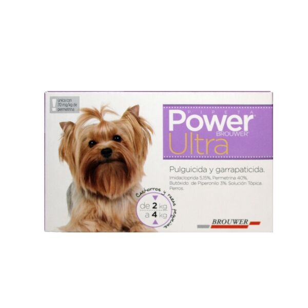 <strong>Power</strong> Ultra Solución Tópica, Antiparasitario Externo para Perros, 1 pipeta (dosis mensual) - Imagen 6