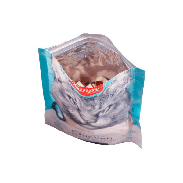 <strong>Wanpy</strong> Cat, Chicken Jerky and Codfish Sushi, Snack para Gatos, Sushi de Pollo y Bacalao, bolsa de 80 gr - Imagen 2