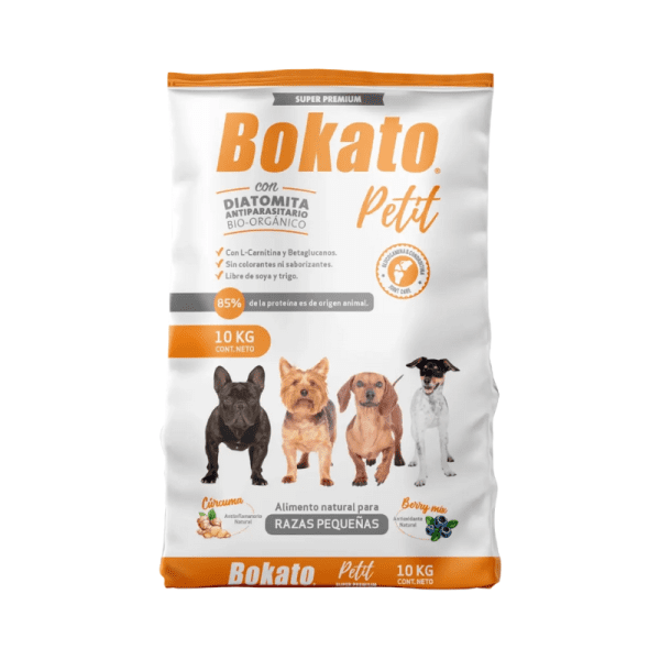 <strong>Bokato</strong> Petit, Alimento para Perros Adultos, Super Premium, Razas Pequeñas y Mini, bolsa de 10 kg