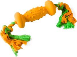 <strong>Hartz</strong> Dura Play Dumbbell, Juguete para Perros con Cuerda
