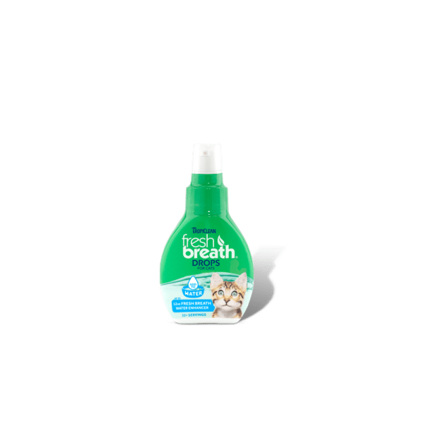 <strong>TropiClean</strong> Fresh Breath Drops para Gatos, Aliento Fresco, 59 ml