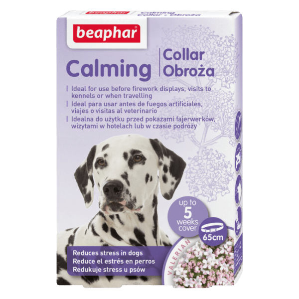<strong>Beaphar</strong> Calming Collar, Collar Calmante con Extractos Naturales para Reducción de Ansiedad en Perros, 1 unidad
