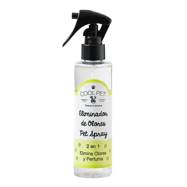 <strong>Cool Pet</strong> Eliminador de Olores 2 en 1 Pet Spray para Textiles y Mascotas, 200 ml