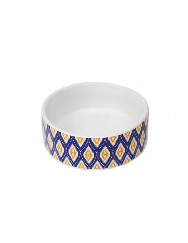 </strong>BRNX</strong> Plato de Cerámica diseño Vintage, Talla L, Diámetro interno 16 cm