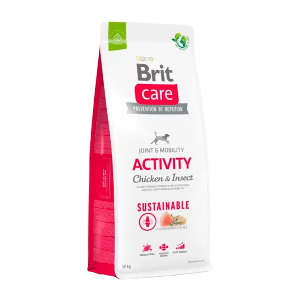 <strong>Brit Care</strong> Activity Alimento Seco para Perros Activos, Pollo y Insecto, bolsa de 3-12 kg