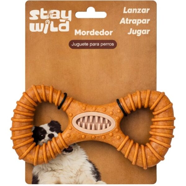 <strong>Stay Wild</strong> Mordedor Infinito de Fibra de Bambú, largo de 15 cm