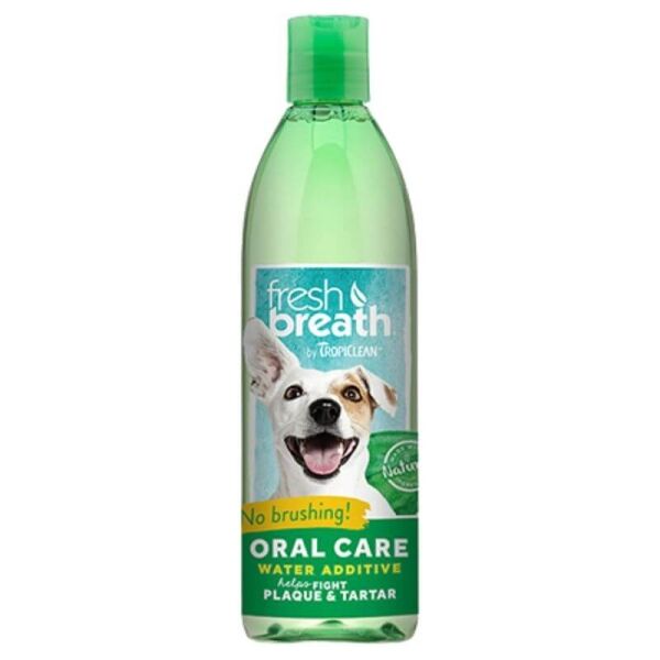<strong>TropiClean</strong> Aditivo Control de Sarro para Perros, 473 ml