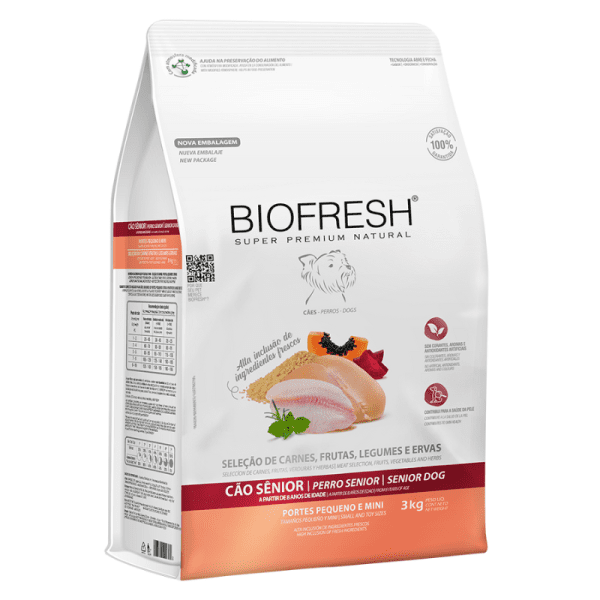<strong>Biofresh</strong> Alimento Seco para Perros, Senior, Raza Pequeña, bolsa de 3 kg - Imagen 2