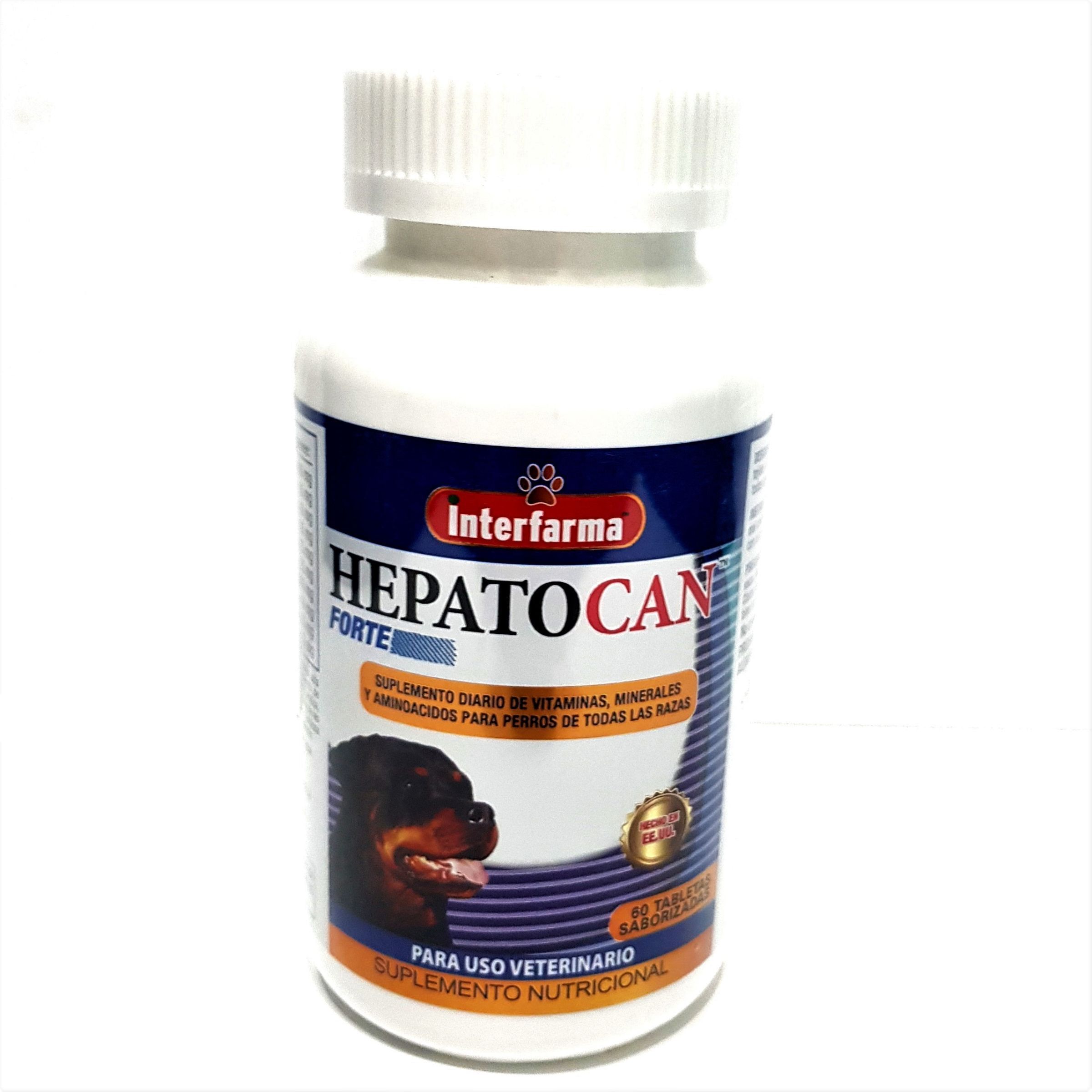 <strong>Hepatocan</strong> Suplemento Hepatoprotector para Perros y Gatos, 30 comprimidos